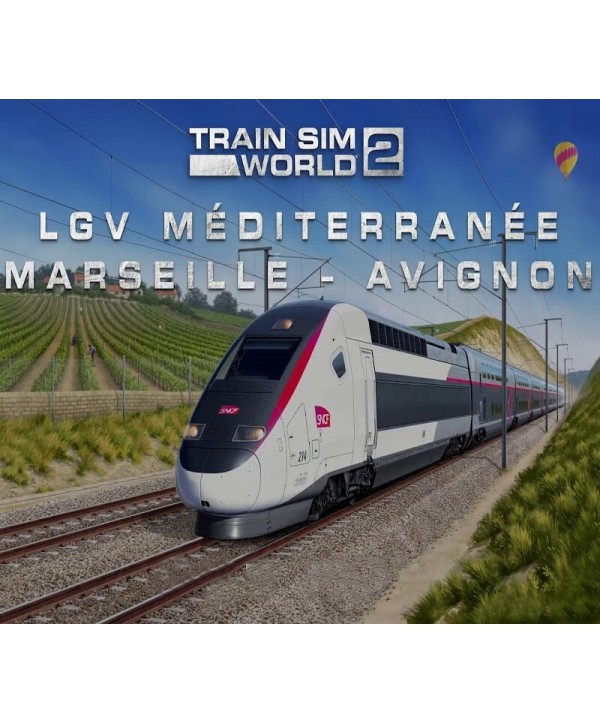 Train Sim World 2 - LGV Méditerranée: Marseille - Avignon Route Add-On DLC Steam Key GLOBAL